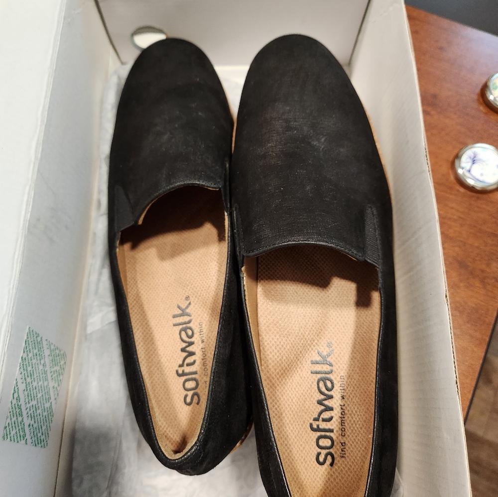 Softwalk whistle black shoes Size 9 - Picture 5 of 6